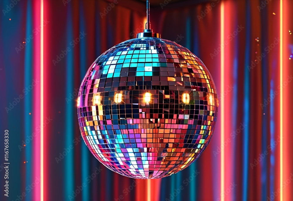 Obraz premium disco ball,