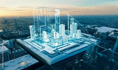 Smart City Digital Twin: A Futuristic Metropolis Integrated on a Microchip