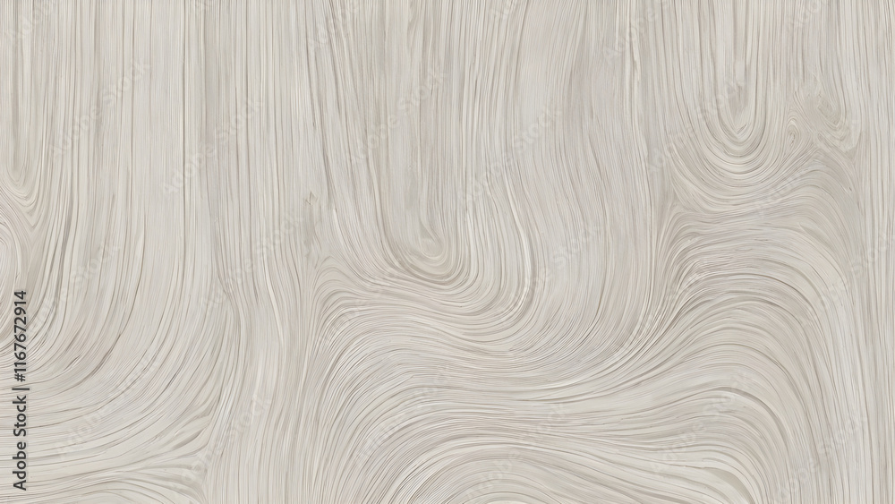 Fototapeta premium Light wood texture background showing wavy lines pattern