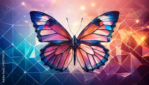 background with butterfly