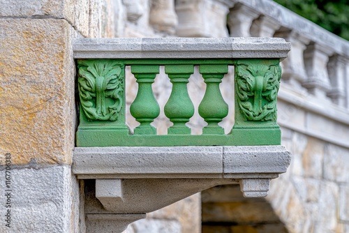 In Germany, a grand building stands in the town square, with detailed decorations adorning the church. photo