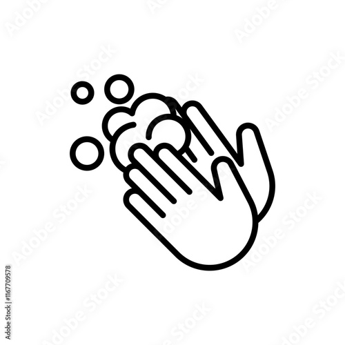 Washing hands icon