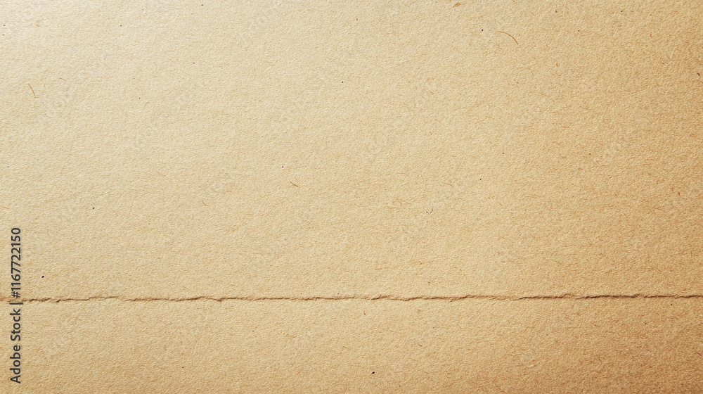 Fototapeta premium Textured brown cardboard surface with subtle fiber details
