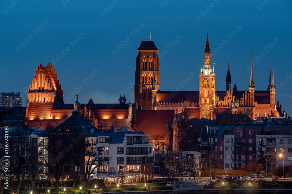 Fototapeta premium Gdańsk Stare Miasto