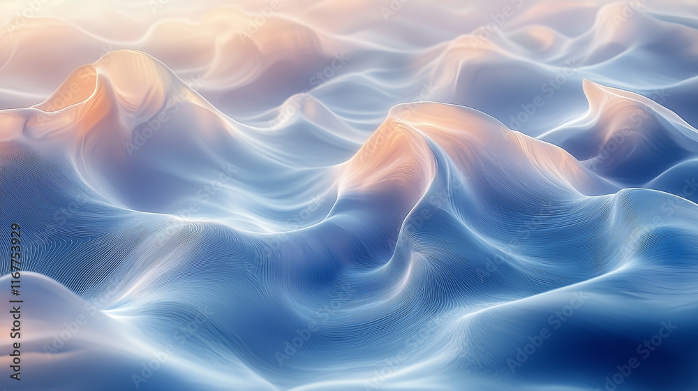 Obraz premium Abstract colorful waves background