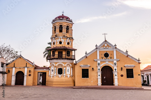 Santa Barbara Church in Santa Cruz de Mompox, Colombia photo