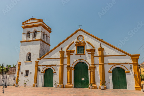 Santo Domingo Church in Santa Cruz de Mompox, Colombia photo
