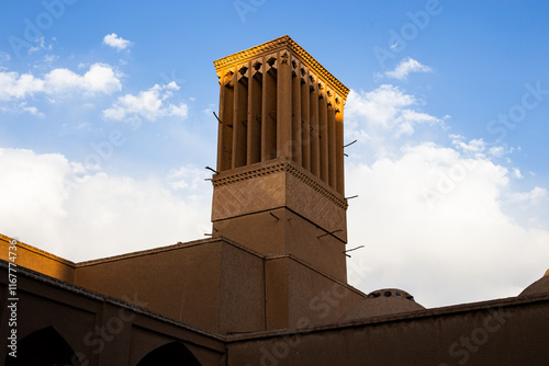 wind catcher in persia iranian architecture ancient air conditioning for the desert  