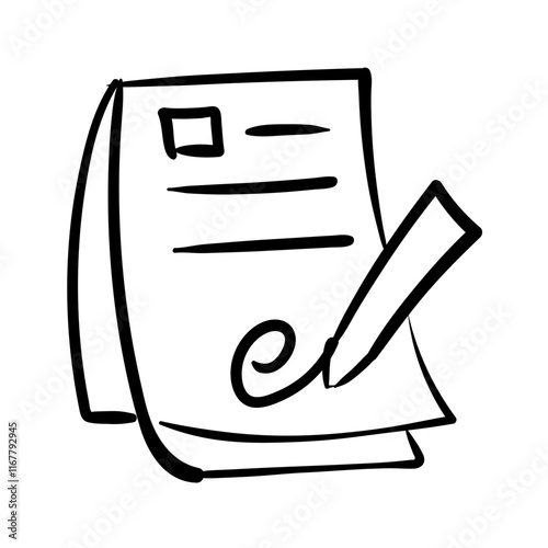 Business Contract Icon