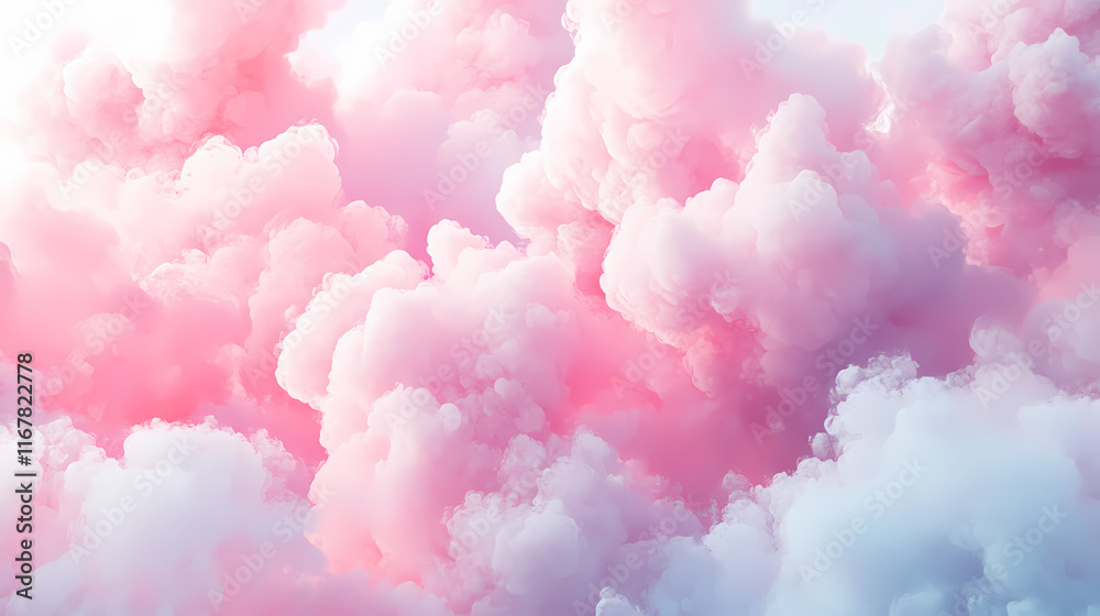 Abstract painting of soft pink clouds in background, abstract, painting, soft, pink, clouds, background, dreamy, textured, artistic. Clouded. Illustration Abstract painting of soft pink clouds in background, abstract, painting, soft, pink, clouds, background, dreamy, textured, artistic. Clouded. Illustration