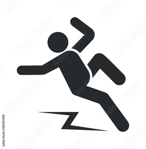 Slip and trip warning sign