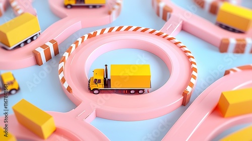 Timely cargo handling by an efficient team in a well-organized warehouse.