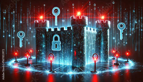 Binary digital fortress - Cyber security