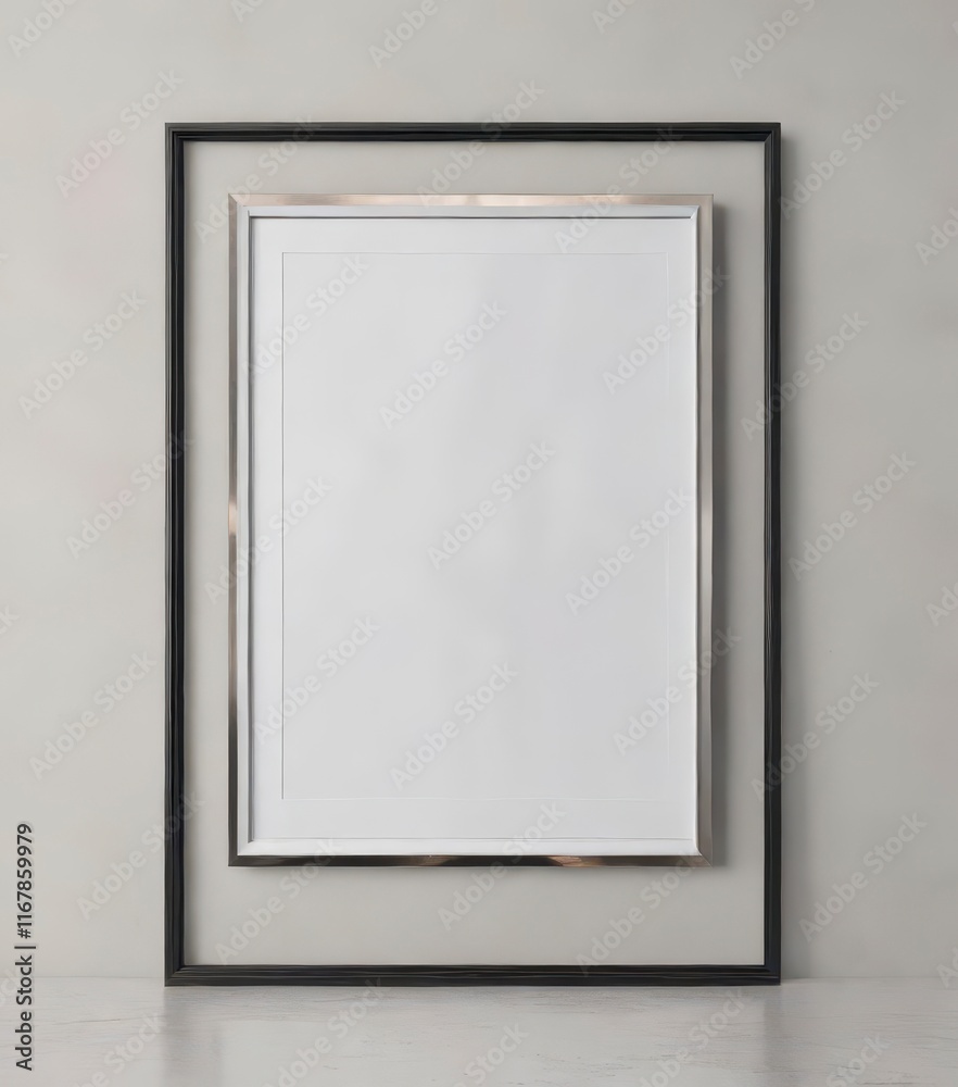 Minimalist frame arrangement on a neutral background, neutral, minimalist, frame Minimalist frame arrangement on a neutral background, neutral, minimalist, frame