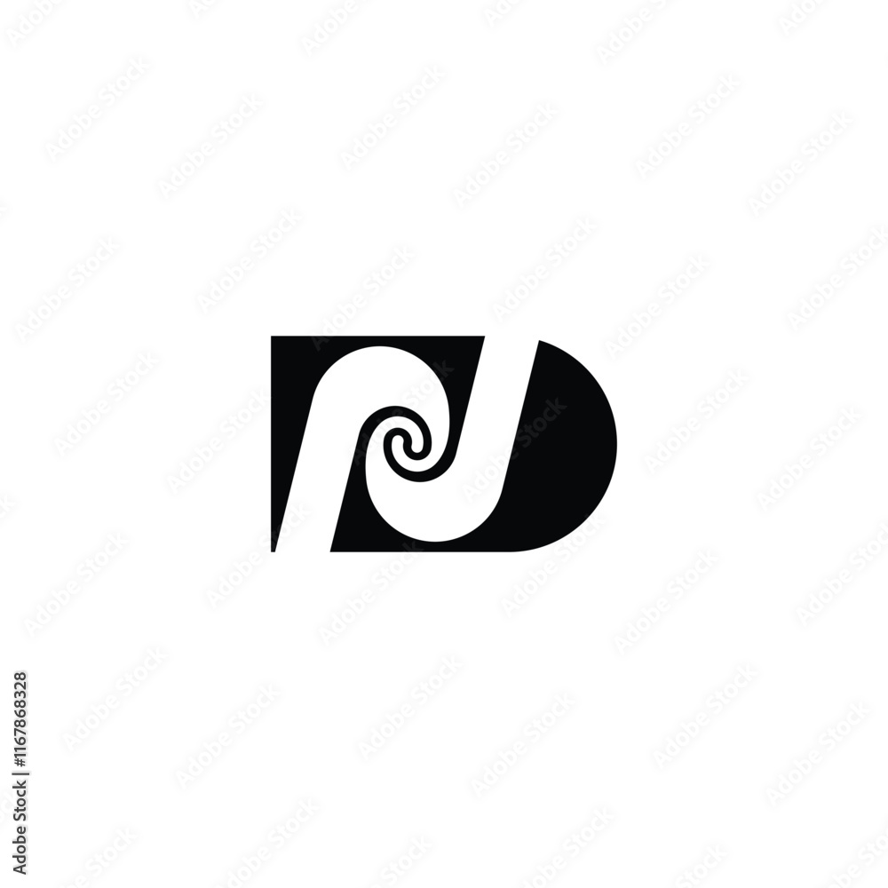 Alphabet Monogram ND DN Letter Logo for Branding Solutions Alphabet Monogram ND DN Letter Logo for Branding Solutions