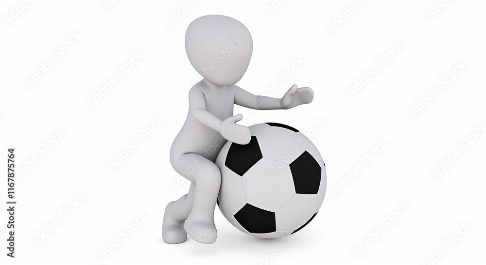 ball in hand, soccer, football, ball, 3d, sport, player, game, play, kick, people, person, character, illustration, goal, render, sports, competition, athlete, team, cartoon, action, footballer, conce ball in hand, soccer, football, ball, 3d, sport, player, game, play, kick, people, person, character, illustration, goal, render, sports, competition, athlete, team, cartoon, action, footballer, conce