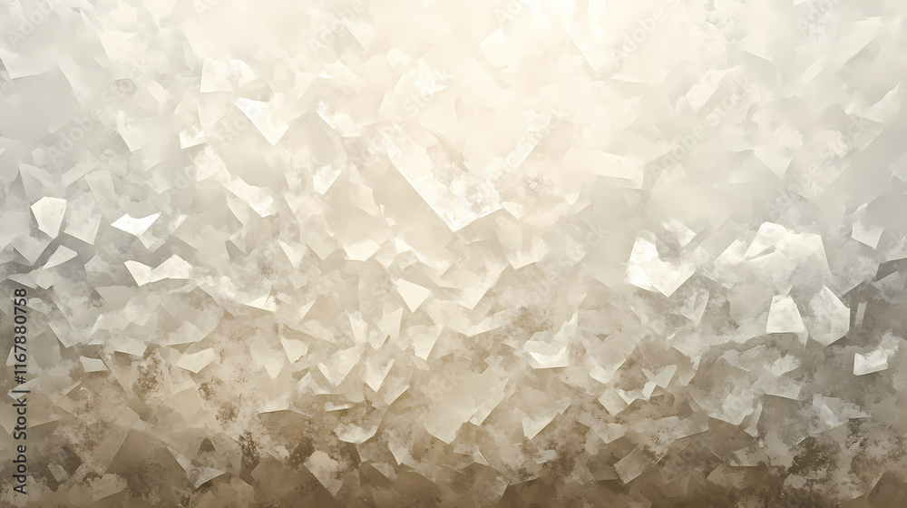 Obraz premium muted polygonal surface