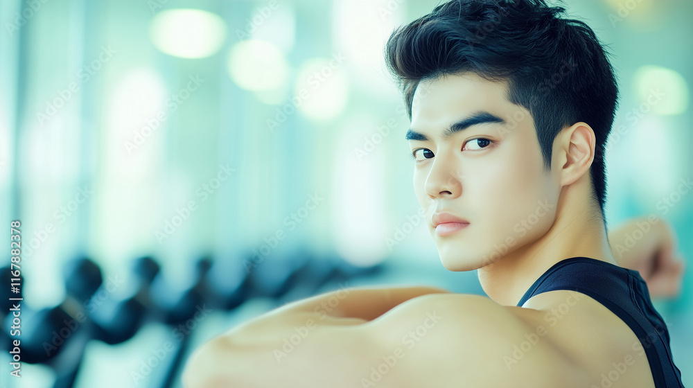 Person stretching shoulders in a relaxed pose, symbolizing the importance of self-care and mental well-being in daily life.