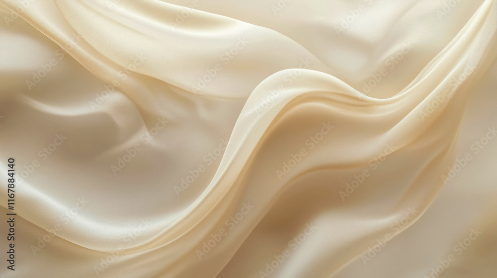 Fototapeta premium Neutral Fabric Material Background