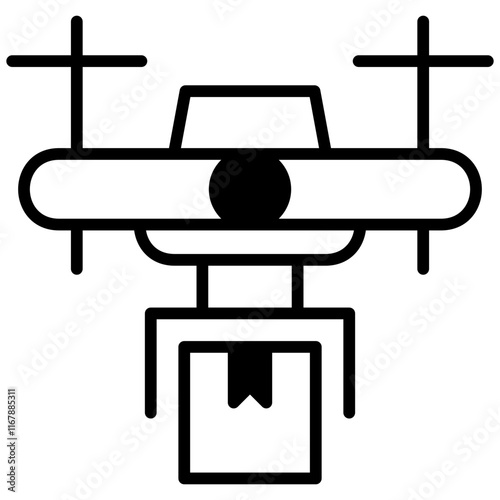 Drone Delivery Icon