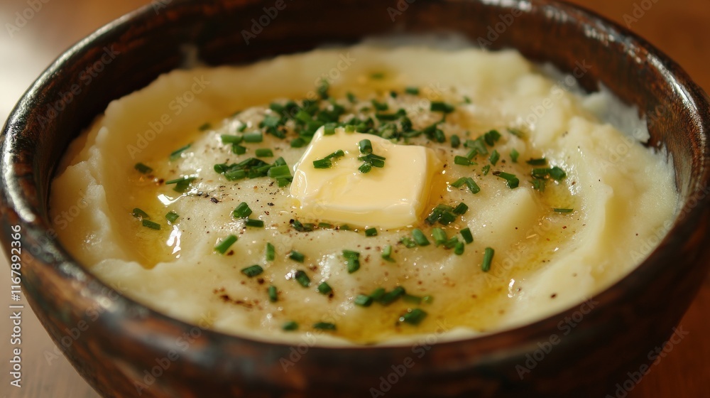 Creamy Mashed Potatoes With Butter And Chives Creamy Mashed Potatoes With Butter And Chives