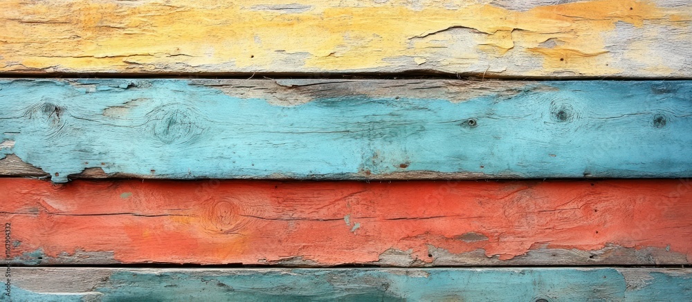 custom made wallpaper toronto digitalVibrant Multicolored Distressed Aged Wooden Plank Wall Background Texture  Rustic Vintage Grunge Wooden Board Surface Pattern  Natural Material Design for Home Decor
