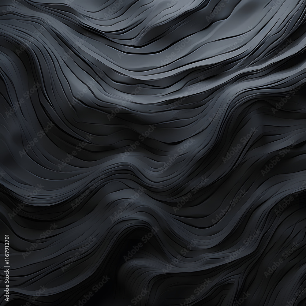 Abstract Dark Gray Wavy Line Pattern Abstract Dark Gray Wavy Line Pattern