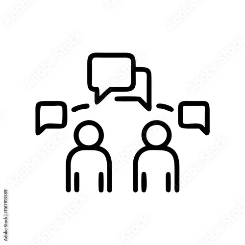 Urban Street with People Talking concept as A plain and clean urban street background with people standing in small groups engaged in conversation. The camera captures the environment from a distance 