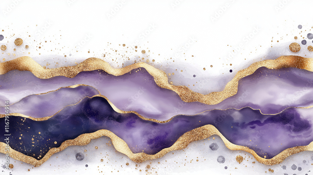 Purple and Gold Agate Abstract Art: A mesmerizing blend of purple and gold, this abstract artwork evokes a sense of luxury and sophistication. The intricate details of the agate pattern. Purple and Gold Agate Abstract Art: A mesmerizing blend of purple and gold, this abstract artwork evokes a sense of luxury and sophistication. The intricate details of the agate pattern.