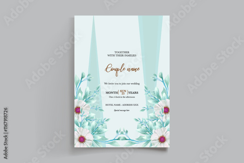 floral bridal shower invitation templates