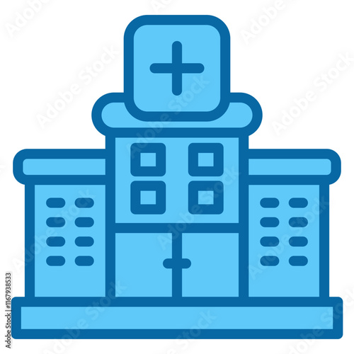 Hospital Building Icon