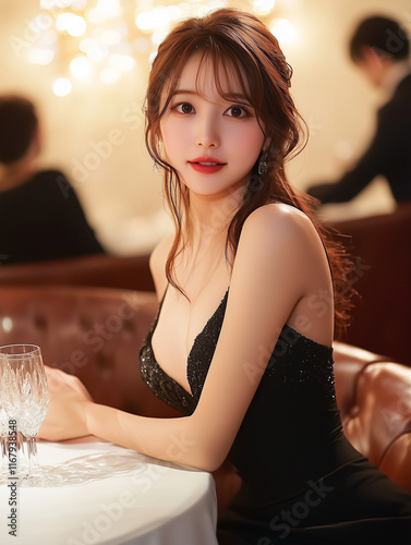 キャバクラ・ラウンジ嬢の女性