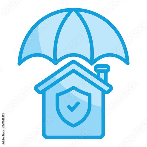 Asset Insurance Icon Element For Design