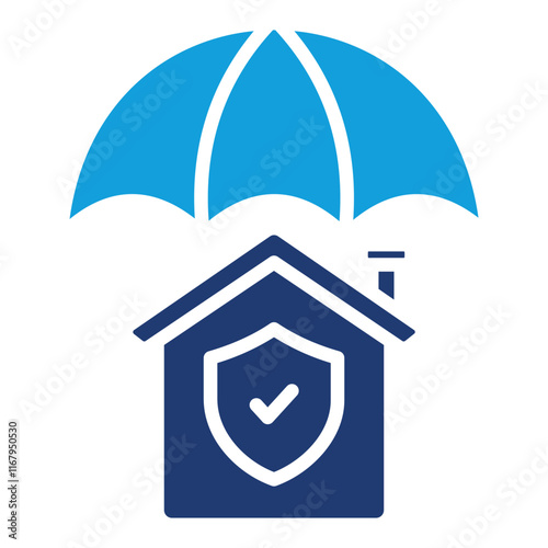 Asset Insurance Icon Element For Design