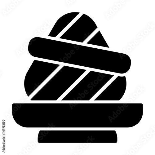 rice dumpling Solid icon