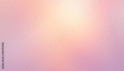 Soft Lavender and Peach Gradient with Gentle Highlights