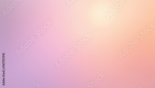 Soft Lavender and Peach Gradient with Gentle Highlights
