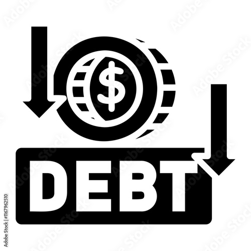 debt Solid icon