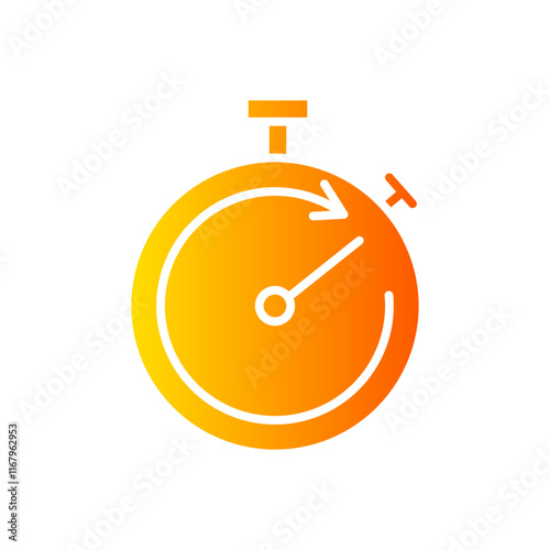 time gradient icon