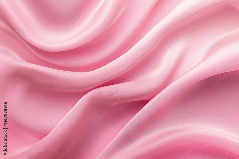 Fototapeta premium Pink Silk Drape: Abstract Texture Background
