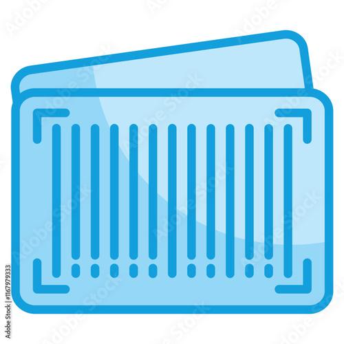 Barcode Icon Element For Design