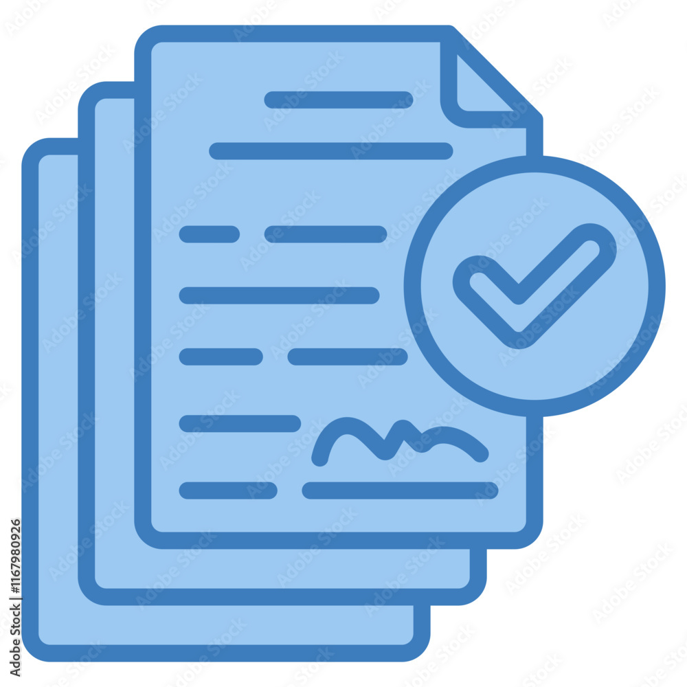 Document Icon Element For Design Document Icon Element For Design