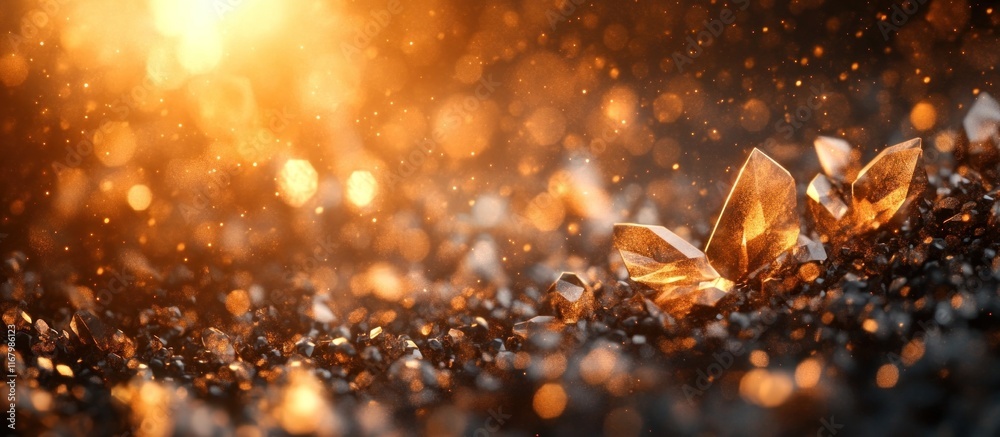 Stunning golden sparkles and shimmering particles floating in a captivating ethereal atmosphere with a magical dreamlike glow This image evokes a sense of wonder and enchantment Stunning golden sparkles and shimmering particles floating in a captivating ethereal atmosphere with a magical dreamlike glow This image evokes a sense of wonder and enchantment