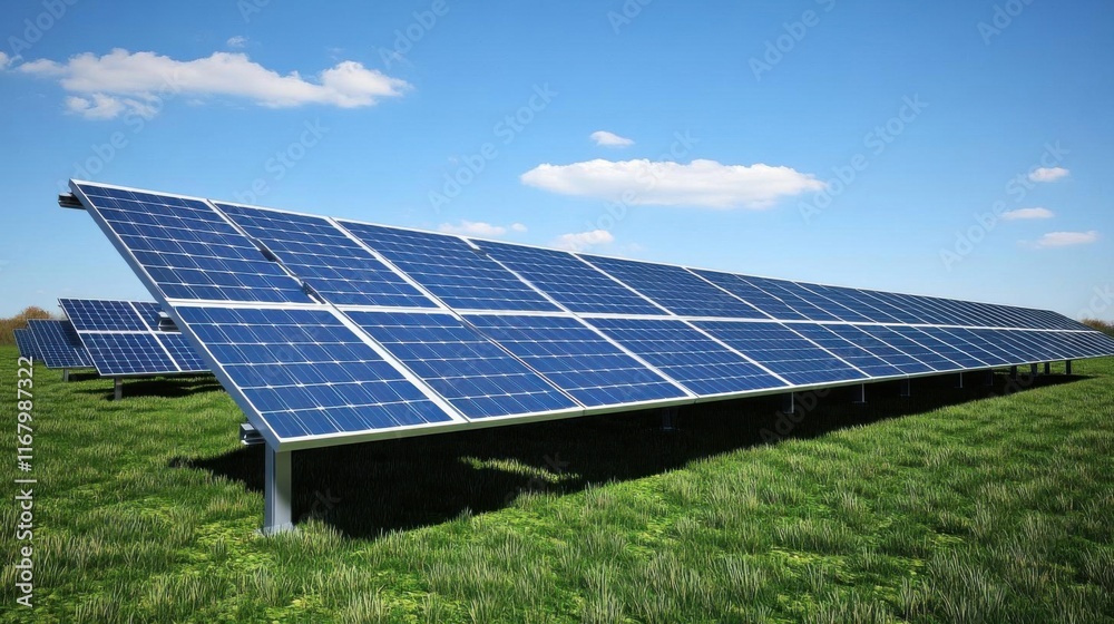 Sustainable Solar Power: Clean Energy Field Sustainable Solar Power: Clean Energy Field