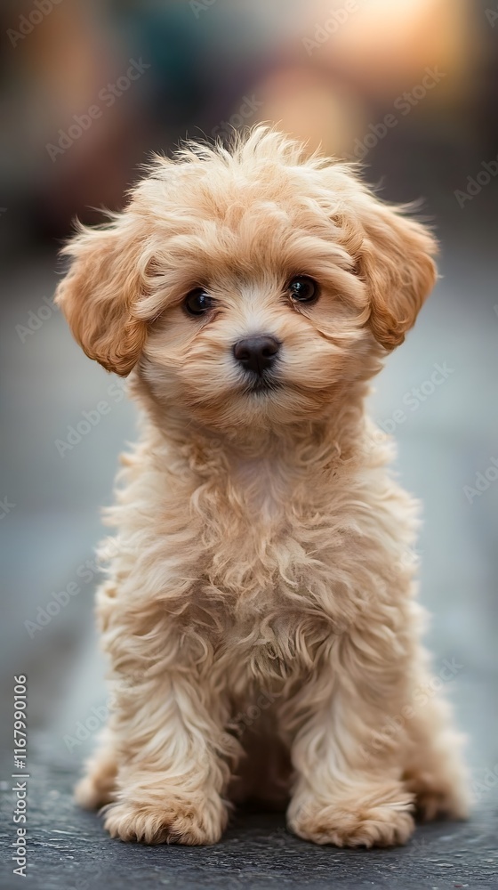 Adorable Fluffy Puppy: Small Dog Breed, Cute Pet Adorable Fluffy Puppy: Small Dog Breed, Cute Pet