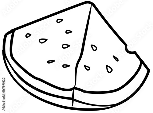 watermelon coloring book photo