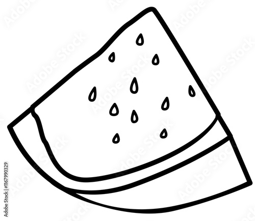 watermelon coloring book photo