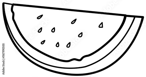 watermelon coloring book photo