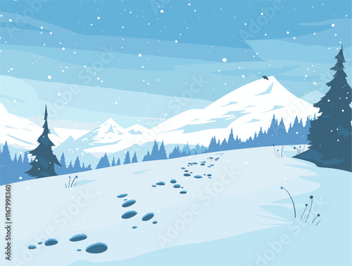 The Beast's Frozen Pilgrimage: Unraveling the Enigma of Nature's Colossal Hoofmarks