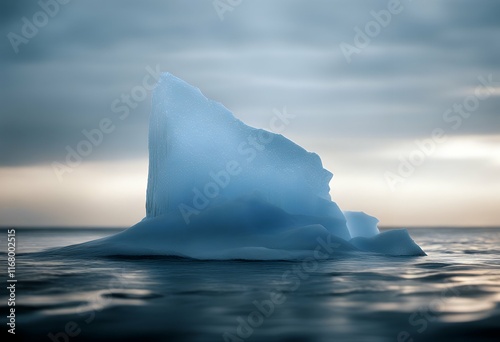 quality depicting iceberg surreal image mystical high tip